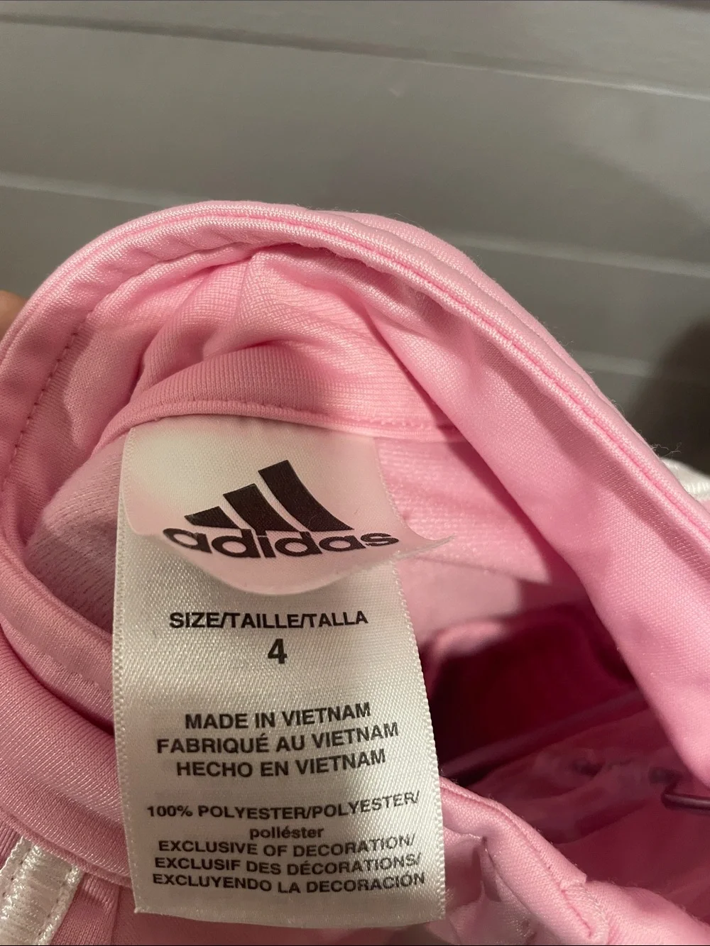 adidas Pink Kids Two-Piece Track Jacket and Pants
